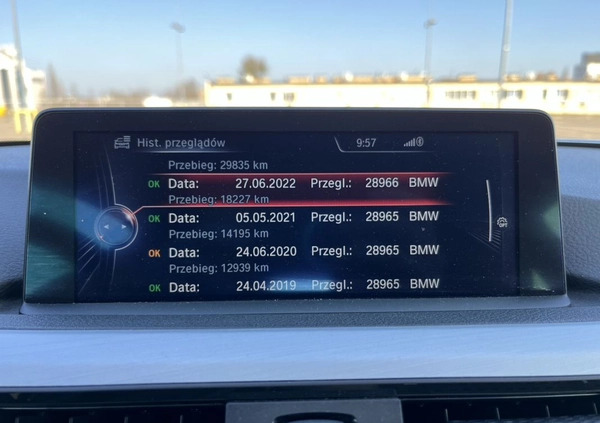 BMW Seria 4 cena 99900 przebieg: 42900, rok produkcji 2014 z Warszawa małe 407